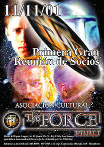 Afiche de la Primera Reunin de Socios